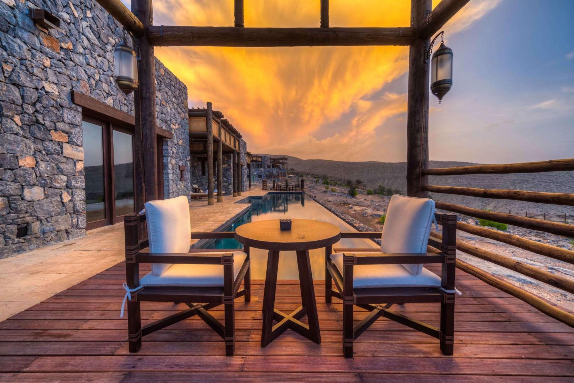 Hotel Alila Jabal Akhdar Al Khutaym Esterno foto The View